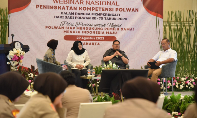 Bawaslu Ungkap Peran Penting Polri Sukseskan Pemilu 2024 MerahPutih