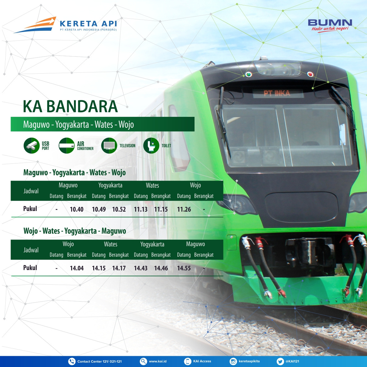 KA Bandara YIA Mulai Beroperasi Ini Jadwal Dan Tarifnya MerahPutih