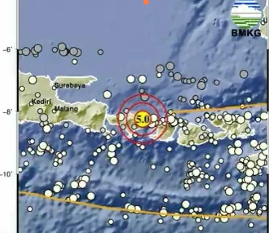 Gempa Magnitudo 5 Guncang Bali Selasa Sore MerahPutih