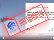 [HOAKS atau FAKTA]: Australia Jatuhkan Puluhan Bom ke Wilayah Indonesia