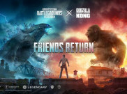 PUBG Mobile Kedatangan Godzilla dan Kong di Arena Perang