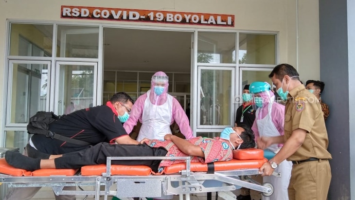 Pemkab Boyolali Resmikan Rumah Sakit Darurat Covid-19 di Bangunan Rusunawa