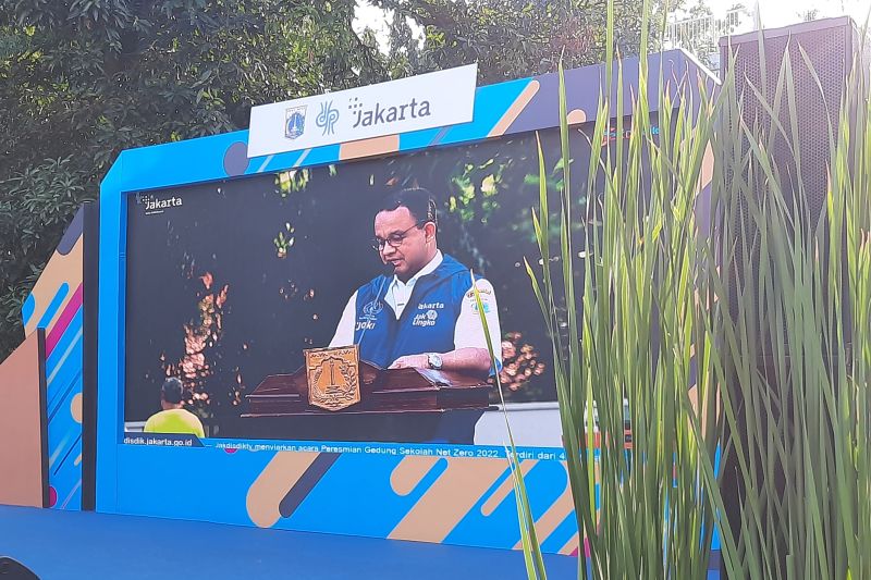 Anies Resmikan Sekolah Berkonsep Net Zero Carbon, Telan Anggaran Rp 126 Miliar