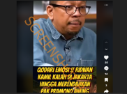 [HOAKS atau FAKTA]: Wakil KSP Qodari Marah Besar Karena RK Kalah Pilgub