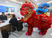 Barongsai Meriahkan Peresmian Kantor Cabang UOB Muara Karang Jakarta
