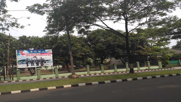 Suasana di Markas Kopassus Cijantung