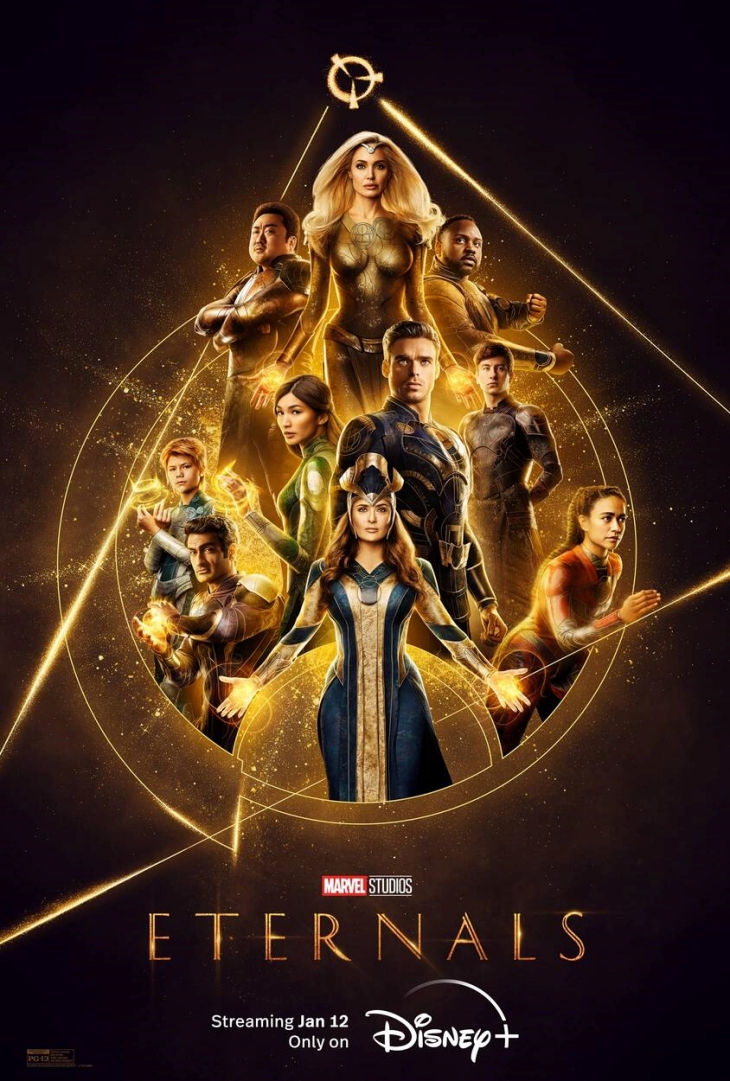 Disney merencanakan eksklusivitas teater untuk Eternals dan film lainnya. (Foto: Marvel)