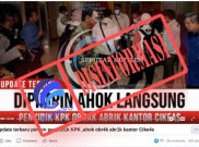 [HOAKS atau FAKTA]: Ahok Pimpin Penyidik KPK Geledah Kantor Cikeas