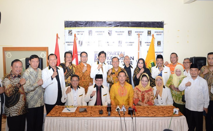 PKS dan Partai Berkarya pastikan berada di luar pemerintahan Jokowi