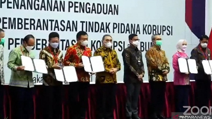 27 Perusahaan Pelat Merah Teken Kerja Sama dengan KPK