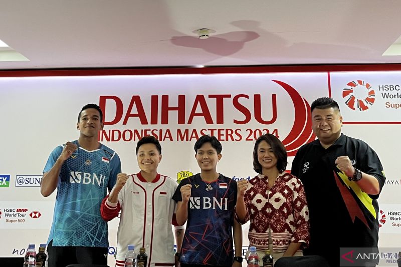 Indonesia Masters 2024 Segera Dimulai, Banyak Pemain Top Dunia