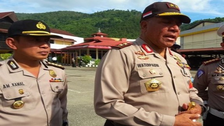 Kapolda Papua Irjen Paulus Waterpauw bantah ada pengerahan massa umat Islam dari Pulau Jawa ke Papua