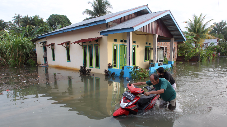 Puluhan Rumah di Cibitung Terendam Banjir 