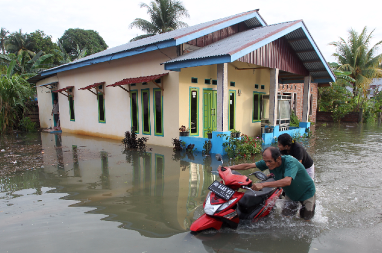 Puluhan Rumah di Cibitung Terendam Banjir 