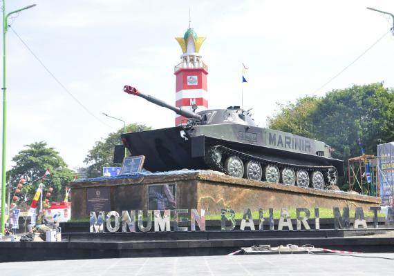 Wujudkan Indonesia Sebagai Poros Maritim Dunia, TNI AL Bangun Monumen Bahari di NTB
