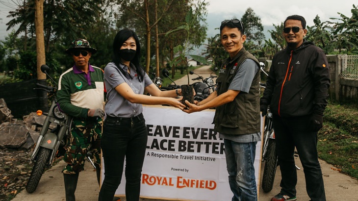 Royal Enfield Lestarikan Lingkungan dengan Penanaman Pohon 