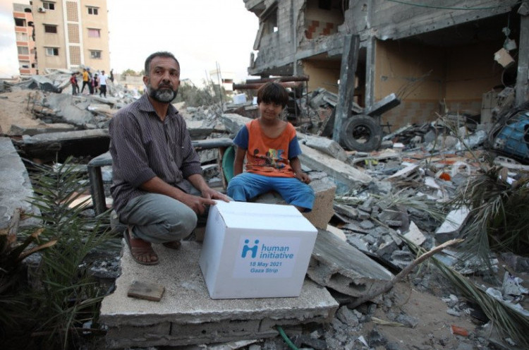 Warga Jalur Gaza Butuhkan 100 Truk Bantuan Setiap Hari