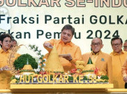 Di HUT Golkar, Jokowi: Jangan Sembarangan Pilih Capres