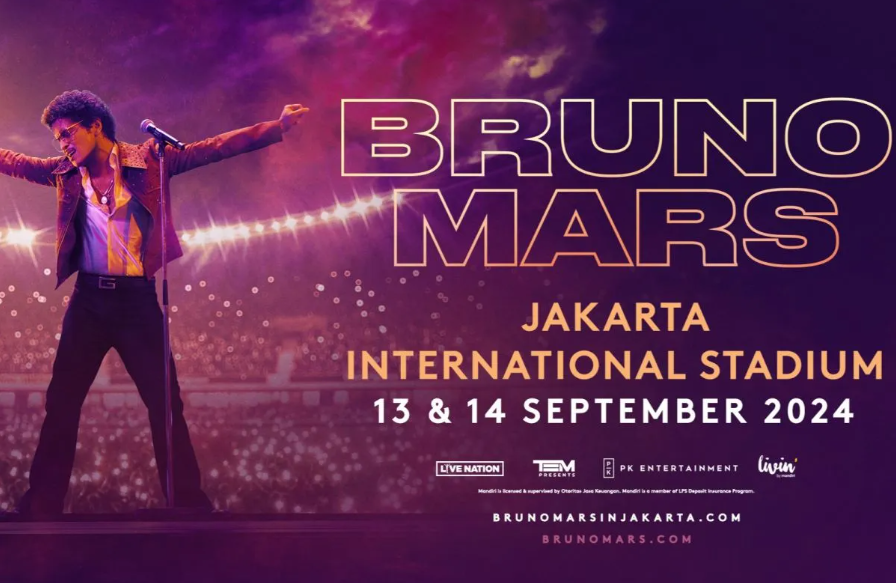 Bruno Mars Konser di Jakarta 13-14 September 2024, Perhatikan Segala Ketentuannya
