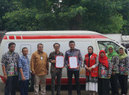 Dukung Program PMI, Bank DKI Serahkan 1 Unit Mobil Operasional