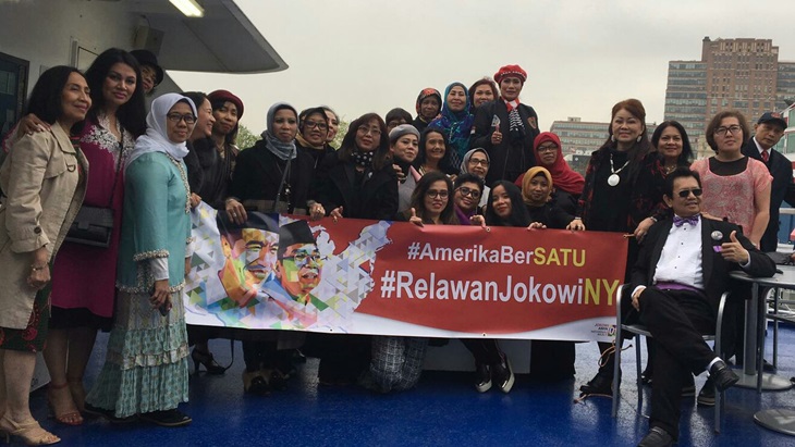 Relawan Jokowi New York Galang Dana Bagi Petugas KPPS yang Meninggal
