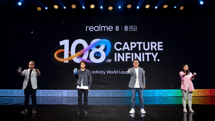 Realme Hadirkan Teknologi Kamera 108MP Capture Infinity dan Trendsetting Design
