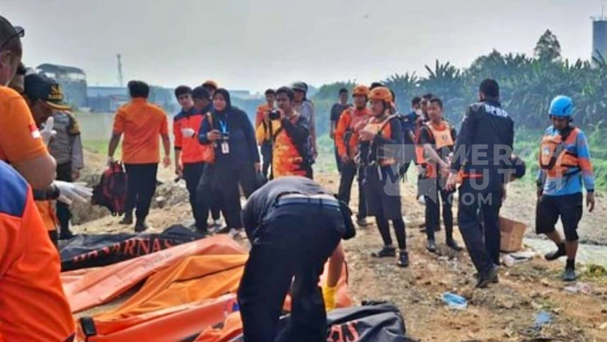 7 Jenazah di Kali Bekasi Dipastikan Tewas Karena Tenggelam, Tubuh Kemasukan Pasir