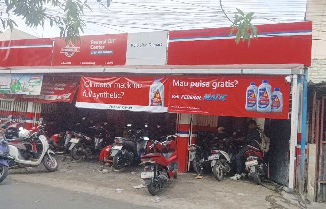 Pengguna motor matic dapat hadiah saat ganti oli