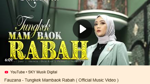 Lirik Lagu Minang 'Tungkek Mambaok Rabah' tentang Makna Persaudaraan yang Lagi Viral