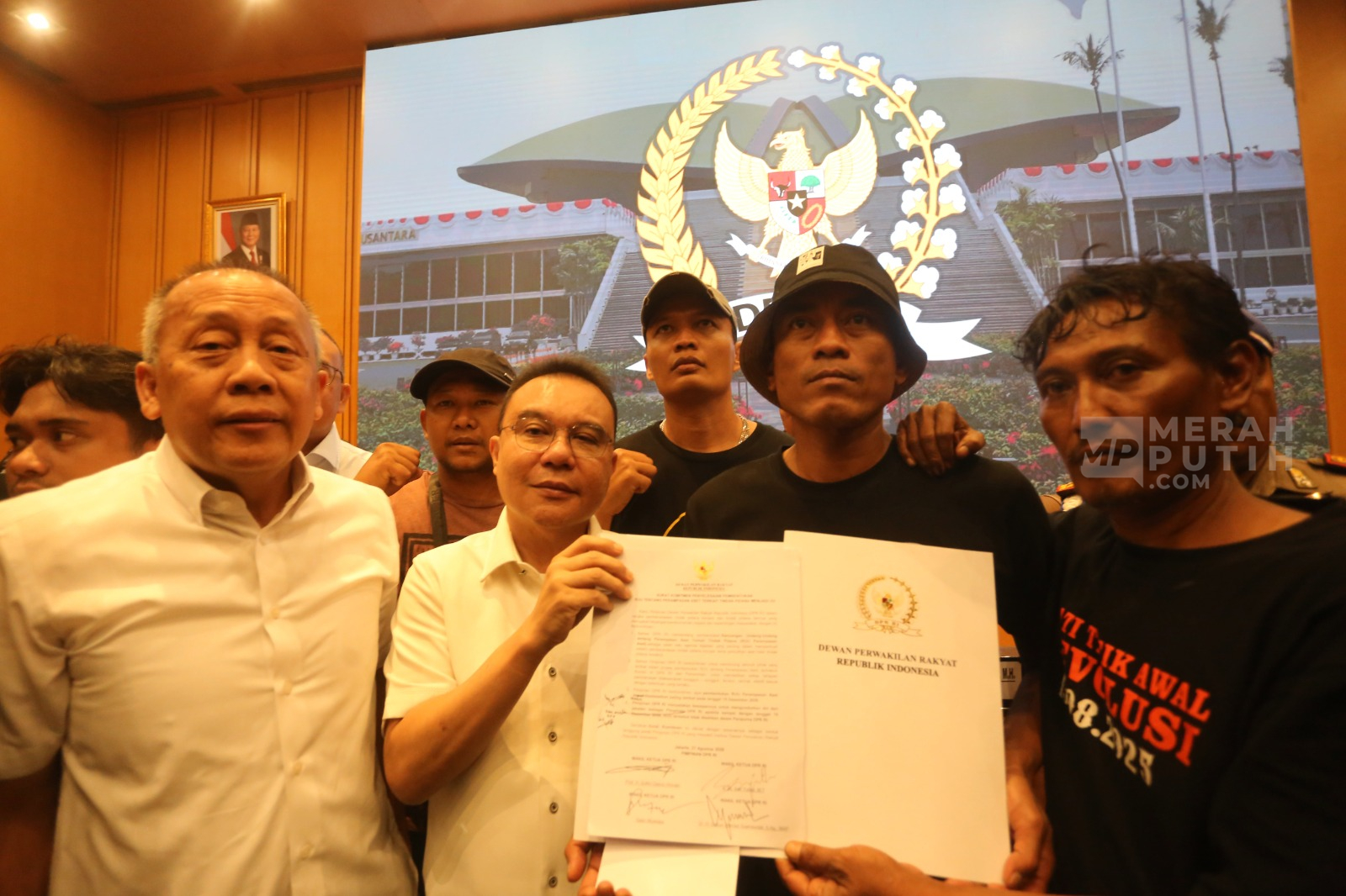 Aktivis AMPB Pati Temui Pimpinan DPR Desak Sahkan RUU Perampasan Aset