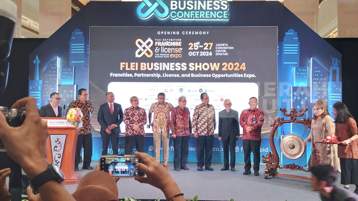 FLEI Business Show 2024 Resmi Dibuka, Dukung Bisnis Waralaba agar Naik Kelas