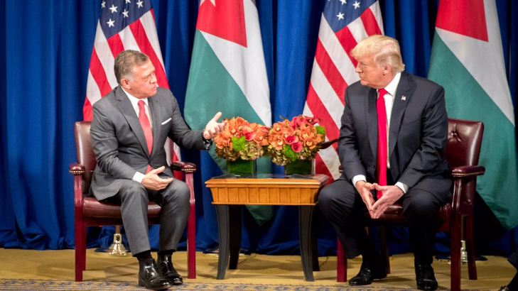 Raja Abdullah Desak Negara Arab Bersatu Hadapi Donald Trump