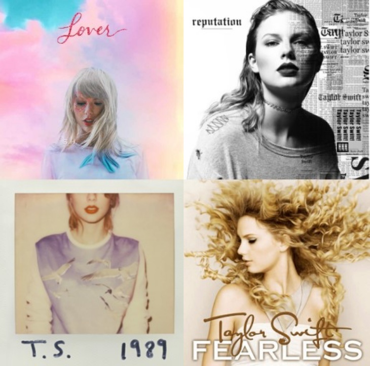 Taylor Swift Jadi Artis Pertama dengan 5 Top-Selling Album of the Year