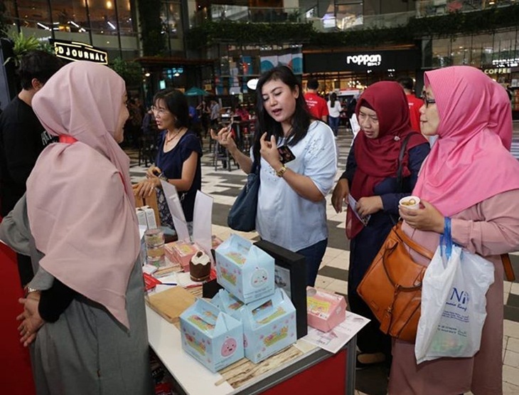 Kreatifood Showcase 2018 di Jakarta. (Foto: instagram.com/bekrafid)