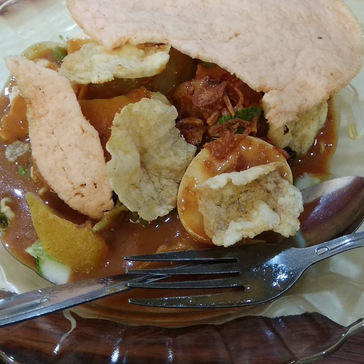 Gado-gado Bon Bin. (Foto: instagram.com/wahyu_wish_new)