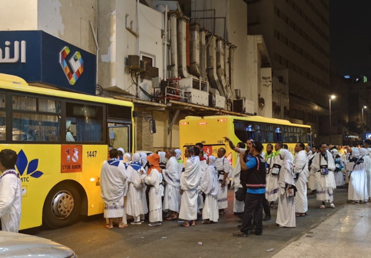 Terminal Ajyad Makkah Berlakukan Sistem Satu Pintu Bus Shalawat, Cegah Insiden Fatal