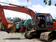 14 Warga Penambang Emas Ilegal Dibawa ke Polda Aceh 