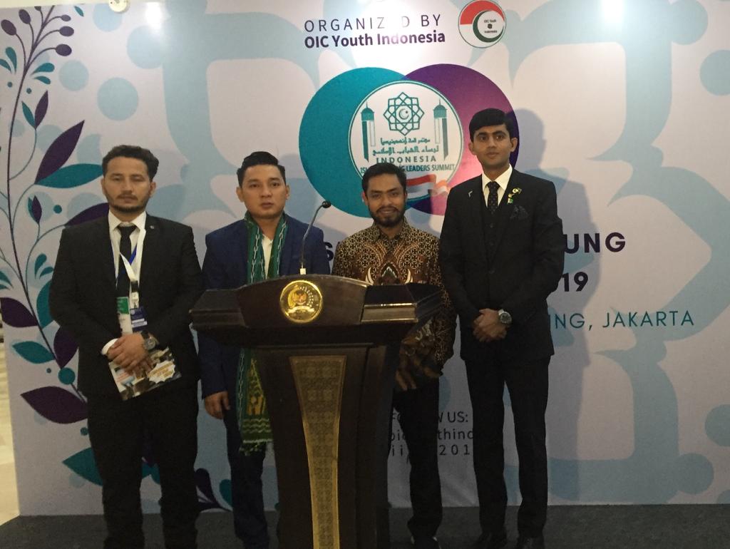Pengurus Besar Serikat Mahasiswa Muslimin Indonesia (PB SEMMI) mewakili Indonesia dalam forum Islamic Young Leader Summit 2019 di Jakarta.
