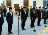 Prabowo Lantik Dua Wamenhan Baru, Ini Pembagian Tugas Yusuf Jauhari dan Richard Tampubolon