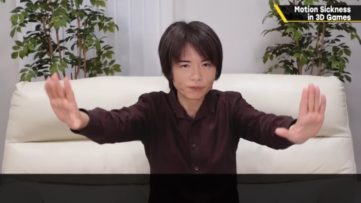 Kreator 'Super Smash Bros.' Bicara tentang Motion Sickness