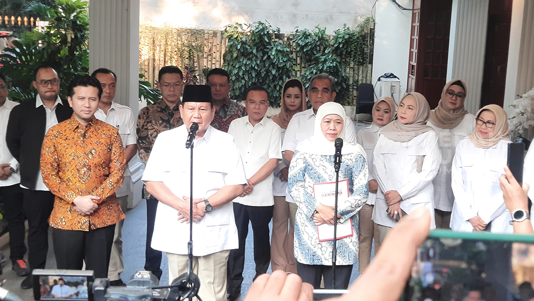 Partai Gerindra Resmi Usung Khofifah dan Emil Dardak di Pilkada Jatim