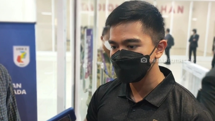 Direktur Utama (Dirut) Persis Solo Kaesang Pangarep, Minggu (26/9). (MP/Ismail)