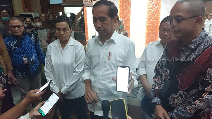 Pantau Kantor Pajak Solo, Jokowi Senang WP Lapor SPT Naik Jadi 6,6 Juta