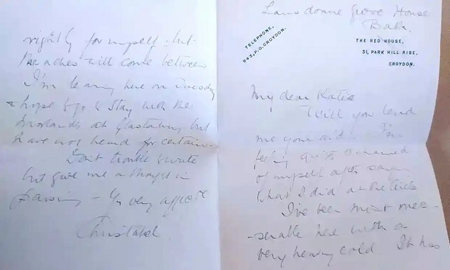 Surat dari london
