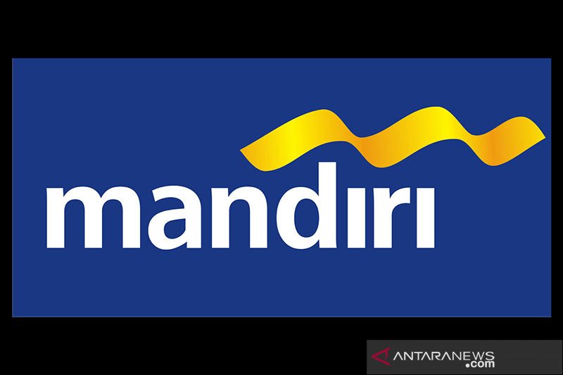 Logo Bank Mandiri. (Foto: Antara).