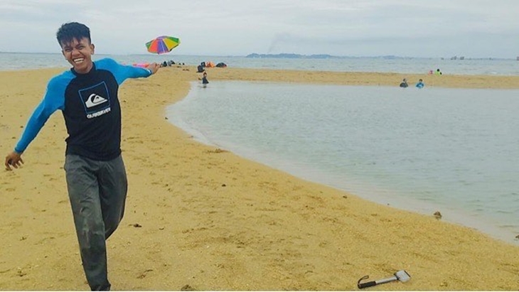 Pulau Gusung, Penajam Paser Utara. (Foto: Instagram @risfanmuliamin)