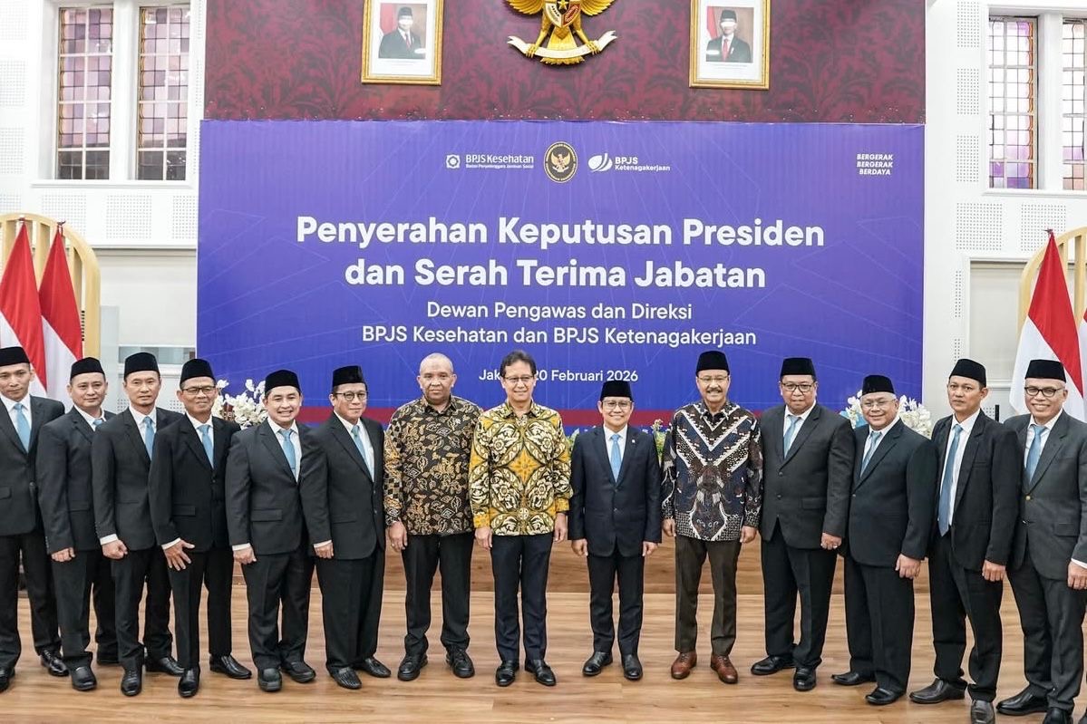 Cak Imin Lantik Direksi Baru BPJS, Tekankan Pengelolaan Anggaran Rp 5 Triliun Tanpa Pemborosan
