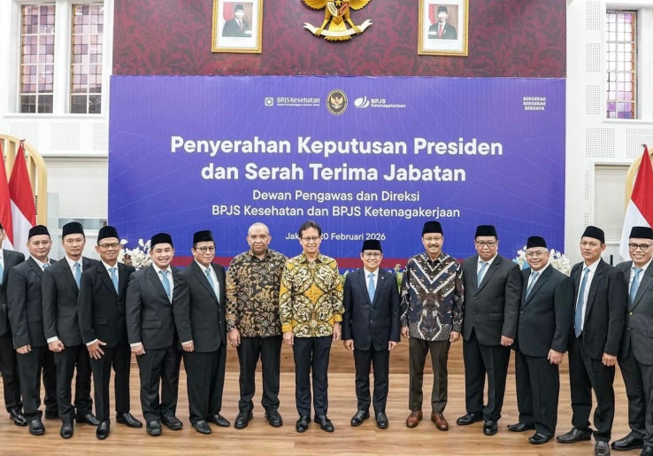 Cak Imin Lantik Direksi Baru BPJS, Tekankan Pengelolaan Anggaran Rp 5 Triliun Tanpa Pemborosan