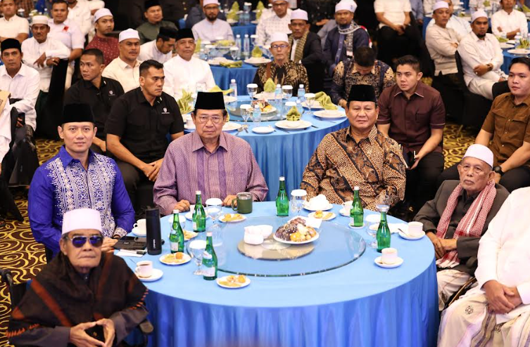 Prabowo Ungkap Rasa Kagumnya pada SBY saat Hadapi Krisis Tragedi Tsunami Aceh
