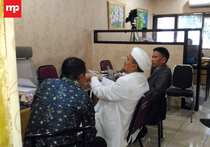 Ini Ceramah Singkat Habib Rizieq Usai Diperiksa Penyidik Polda Jabar